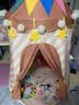 赟娅帐篷室内儿童公主房宝宝睡觉床上小型玩具城堡女孩游戏屋生日礼物 魔法少女【棉垫+球灯+星星挂件】 实拍图