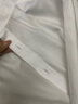 雅戈尔（YOUNGOR）长袖衬衫男纯色DP免烫衬衫棉质面料抗皱易打理新品 VLDP12134BJA白色 40 实拍图