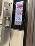 LG【政府换新补贴】508L十字四门纯平嵌入全景透视门中门制冰冰箱 95D F544MMB95D 508L冰沙银 实拍图