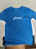 亚瑟士（asics）童装25年夏季男女童运动吸湿透气T恤飓风秒干衣332251172300 实拍图