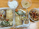 德玛斯耐热玻璃保鲜盒微波炉饭盒冰箱收纳便当泡面碗餐盒北欧蓝圆1000ml 实拍图