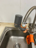 美的（Midea）净水器水龙头过滤器家用自来水滤水器直饮前置过滤器厨房卫生间通用除水垢除余氯双出水可清洗滤芯 一机三芯【两年免换滤芯】 实拍图