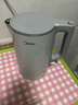 美的（Midea）电热水壶煮水壶家用小型电烧水壶 0涂层食品级304不锈钢双层防烫无缝内胆1.5升容量 1566 实拍图