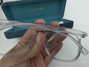 凯米近视眼镜男时尚平光防蓝光中性超轻钛文艺范镜架女配度数Z 镜邦149黑色 GM同款显脸小  配1.67凯米U6防蓝光镜片 实拍图