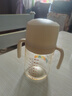 小土豆（potato）PPSU吸管奶瓶4个月以上大宝宝带手柄重力球奶嘴240ml 奶油白 实拍图