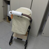 Justyes嘉也泡芙双向高景观婴儿推车可坐可躺轻便折叠新生儿宝宝婴儿车 卡其米plus【靠背三档机械调节】 实拍图