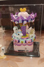 唯乐创想 WL-CREATIVE六一儿童节女孩生日礼物7-14岁儿童玩具音乐盒6-10岁女童乐高积木 亚克力+灯光+旋转木马积木音乐盒 实拍图
