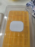 冰格制冰模具冰盒神器食品级按压冰格模具冻冰块盒制冰盒 黄色单层送冰铲 实拍图