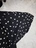 百图betu女装春夏新款半身裙显瘦微鱼尾印花半身裙女2302T57 黑色 M 实拍图