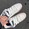 彪马（PUMA）面包鞋|复古滑板鞋小白鞋男女款冬季休闲板鞋PARK 397262 白-黑色-灰色-01 38 实拍图