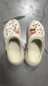 卡骆驰（crocs）男女泡芙洞洞鞋户外休闲时尚厚底一脚蹬沙滩鞋 207521-2Y2 36-37 实拍图