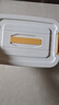 京东物流 收纳箱家用衣服超大容量玩具储物箱塑料书本零食整理箱 日落黄 中号【长30*宽21*高16cm】 实拍图