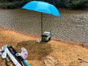 乐优佰易 反光成人雨衣套装分体式 C牛津布单帽檐 XXL 防暴雨含雨裤骑车交通 实拍图