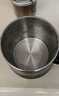 美的（Midea）煮茶器 全自动手柄上水电热水壶304不锈钢茶台一体0.7L电茶炉电水壶套装烧水壶电茶盘C12 实拍图