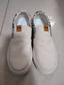 回力瑞老北京帆布鞋男鞋2025新款夏季休闲帆布鞋千层底一脚蹬透气薄款 米色 42 实拍图