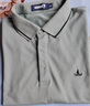 Navigare意大利小帆船男士POLO衫夏季凉感短袖体恤衫抗菌休闲翻领T恤男 知更雀灰 XL 实拍图