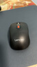 联想（Lenovo）无线蓝牙双模充电鼠标 蓝牙5.0/3.0 便携办公鼠标人体工学设计 Howard理性黑充电版 实拍图