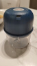 绞肉机小型打蒜器家用绞蒜切蒜器多功能辅食料理机电动蒜泥神器蒜蓉机自动切菜机压蒜器 蓝色-升级大电机 0.26L 实拍图