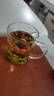 青苹果耐热玻璃水杯465ml四只 四色把手玻璃杯 围炉煮茶杯牛奶杯 实拍图