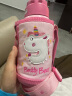 杯具熊（BEDDYBEAR）儿童保温杯带吸管双盖两用儿童水杯316不锈钢学生杯子600ml独角兽 实拍图