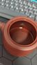 百年利永宜兴紫砂壶纯全手工原矿紫泥泡茶壶功夫茶具竹节汉铎一壶两杯套装 竹节汉铎 240ml 原矿紫泥 实拍图
