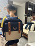 卡拉羊书包小学生1-3-6年级6维减负防下坠云朵书包轻便儿童书包男女背包 藏青【经典大气】 18L【推荐1-3年级】 实拍图