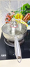 铿锵（KENGQ）316不锈钢雪平锅不粘锅多功能煎炸煮面锅无涂层小奶锅宝宝辅食锅 铿锵316钢带盖 24cm 实拍图