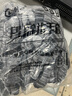 PU手套劳保耐磨工作防滑浸胶薄款白色尼龙涂掌薄款无尘快递打包涂指涂掌挂胶涂层男女 【涂指】条纹黑色【72双】 M 实拍图