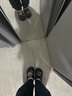 铂呐苓洞洞鞋女士2025夏季外穿居家海边沙滩eva厚底增高踩屎感凉拖鞋 黑色洞洞鞋【蓝耳小熊】 5cm跟高 36-37 实拍图