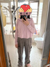 蕉下（beneunder）防晒衣女夏季25新款防紫外线防晒服升级披肩百搭AL118女士送礼 新款-葡樱粉 M 实拍图