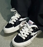 VISION STREET WEAR Odd Astley Pro经典休闲低帮运动休闲鞋帆布鞋板鞋男女多色平底 黑色 42 实拍图