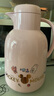 迪士尼保温壶家用暖水壶热水瓶暖壶暖瓶玻璃内胆按压式 1.7L悦已粉金 实拍图