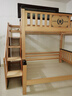 莱客轩（LAIKEXUAN）儿童上下床双层实木高低子母床可分体拼接床梯柜款上铺150下铺180 实拍图
