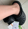 卡骆驰crocs经典云朵老爹鞋洞洞鞋时尚百搭女鞋拖鞋一脚蹬|206750 黑色-001(含智必星) 39 (250mm) 实拍图