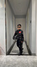 HKGX儿童特种兵玩具套装男童军装仿真户外cos特警衣服长袖小警察装备 电动特：13件套 【身高】100CM 实拍图