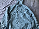 马骑顿【UPF50+】男童夏季新品网眼拼接透气轻薄凉感户外防晒服外套 藏蓝 150 实拍图