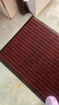 居拾忆 七条纹防滑垫加厚压边商用进门入户脚垫门口垫客厅可裁剪吸水防滑地毯 七条纹暗红色60*90cm 实拍图