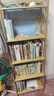木马人书架落地置物架儿童书柜子家用桌面简易实木客厅多层书本收纳储物 经典款-原色五层50长 实拍图