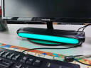 纽曼（Newmine）BT522音响电脑音箱台式家用桌面无线蓝牙音箱带氛围灯降噪麦克风电竞游戏USB有线长条音响 实拍图