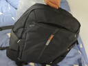 HALHIEI男女双肩背包15.6 16 18英寸17.3戴尔惠普笔记本电脑包17学生书包 黑色 大号 可装17.3/18英寸电脑 实拍图