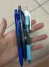派通（Pentel）BLN105按动黑色中性笔高颜值0.5mm签字笔商务学生速干水笔水性笔文具 天蓝杆黑芯单支装 实拍图