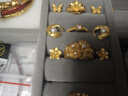 梦金园 黄金项链 足金肖邦链锁骨项链素链女款 送女友老婆生日礼物 45cm 约6.02g 实拍图
