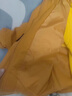 G.DUCKKIDS童装儿童冲锋衣三合一可拆卸春秋装男童外套防风夹克小童男孩风衣 黄色三合一 110  【建议身高105cm左右】 实拍图