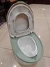 babycare马桶坐便器蹲便器儿童马桶仿真马桶坐便圈2-6岁宝宝便盆温特绿 实拍图