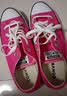 匡威（Converse）All Star夏季男女低帮帆布鞋西瓜红玫红色A06569C A06569C 37.5 实拍图