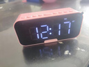 米家时钟声音闹钟学生专用摆件电子儿童女孩男孩强力叫醒充电闹铃 黑色AI智能版语音对话+超长续航+ 实拍图