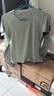 骆驼（CAMEL）防晒瑜伽套装女健身运动服五件套YK2225L5493B冰灰绿L 实拍图