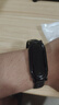 臣颂（CHENSONG）适用小米手环3/4/5/6代电子风手环表带冰川限定款全新升级透明一体保护壳 黑色 实拍图