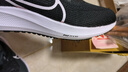 耐克NIKE跑步鞋男飞马40气垫PEGASUS 40运动鞋DV3853-001黑44 实拍图