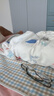 爱贝迪拉 新生婴儿包单产房纯棉襁褓裹布包巾包被四季抱被睡袋95cm单层2条 实拍图